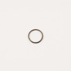 Metal Hoop Black Nickel 1.7cm