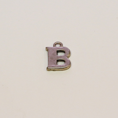 Ασημί Μονόγραμμα ''B''