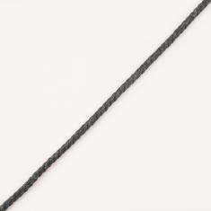 Twisted Cord Anthracite 7mm