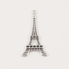 Eiffel Tower Silver 4.4x2.4cm