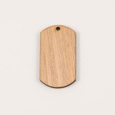 Ξύλινη Πλακέτα 5x2.8cm