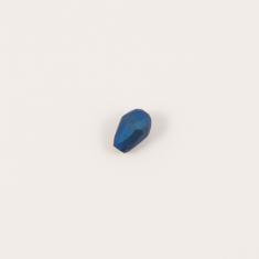 Crystal Bead Tear Blue 1.1x0.8cm