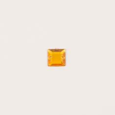 Rhinestone Square Honey 1x1cm