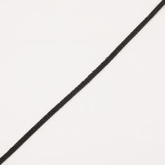 Κορδέλα Χαβιάρι Μαύρη 5mm