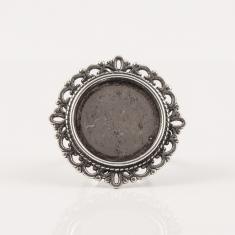 Ring Base Silver 3.2cm