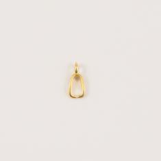 Hoop Clip Gold 1x0.5cm