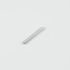 Metal Tube Silver 30x4mm