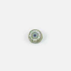 Κεραμικό Μάτι Λαδί Glitter 1.7cm