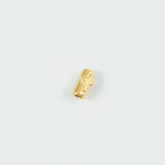 Σωλήνας-Σταυρός Χρυσός 1.2x0.7cm