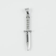 Steel Knife Silver 6.5x1.2cm