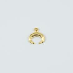 Crescent Gold 1.8x1.7cm