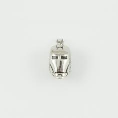 Steel Helm Silver 4.4x1.8cm