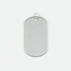 Steel Dog Tag 5.4x2.8cm