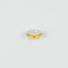 Crystal Bezel Iridescent 1.5x0.7cm