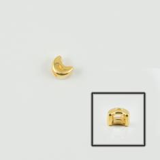Grommet Crescent Gold 7x7mm