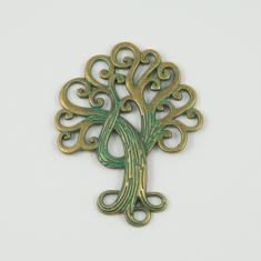 Tree Oxidized 7.4x5.7cm