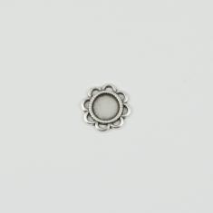 Base for Crystal Flower Silver