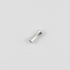Metal Grommet Silver 1.1x0.5cm
