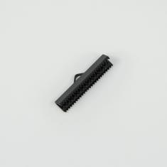 Μεταλλικός Ακροδέκτης Black 3x0.7cm