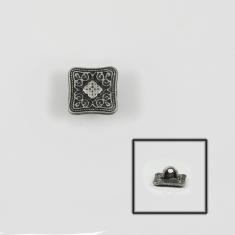 Μεταλλικό Κουμπί Σκαλιστό 1.1x1.1cm