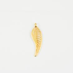 Metal Wing Gold 4.5x1.5cm