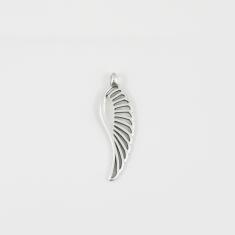 Metal Wing Silver 4.5x1.5cm