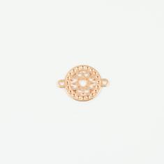 Perforated Item Pink Gold 1.9x1.4cm