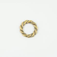 Metal Wreath Bronze 2.5cm