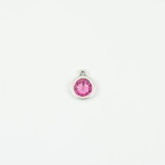 Silver Pendant Fuchsia 1.3x1cm