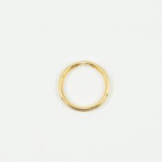 Key Ring Hoop Gold 3cm