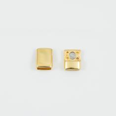 Magnetic Clasp Gold 2.3x1.3cm