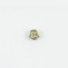 Βούδας Αιματίτης Μπεζ 0.8x0.8cm
