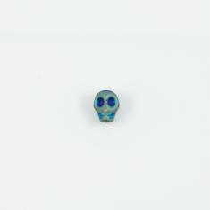 Skull Hematite Green 1x0.8cm