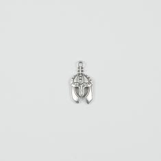 Metal Helm Silver 2.5x1.3cm