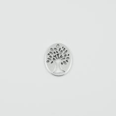 Tree of Life Silver 2.6x2.1cm