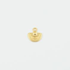 Μεταλλικό Μοτίφ Χρυσό 1.3x1.2cm