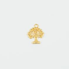 Δέντρο της Ζωής Χρυσό 1.8x1.5cm