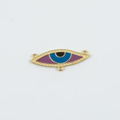 Eye Enamel Purple-Blue 3.9x1.5cm