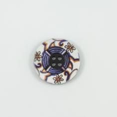 Ακρυλικό Κουμπί Μοβ 3cm