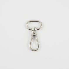 Clasp Hook Silver 4.8x2.5cm