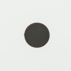 Patch Round Brown 3.7cm