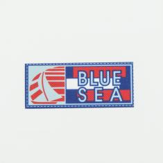 Iron-On Patch "Blue Sea"