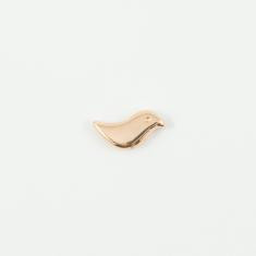 Metal Bird Pink Gold (1.3x0.8cm)