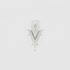 Metal Arrow Silver 2.8x1.5cm