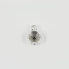 Base for Crystal Silver 1.5x1cm