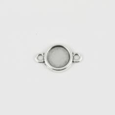 Base for Crystal Silver 2.5x1.6cm