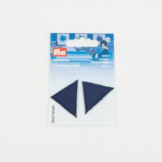 Σιδερότυπο Τρίγωνο Μπλε 3.8x3.1cm