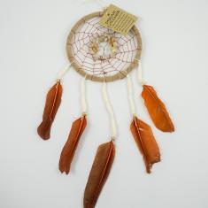 Dream Catcher Feathers Orange 30x11cm