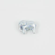 Κεραμικός Ελέφαντας Γαλάζιος 2.8x2.3cm