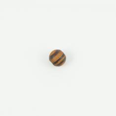 Wooden Bead Brown-Black 10mm